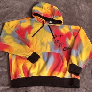 Nike Tie Dye Hoodie. Large. Just do it